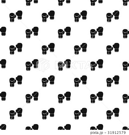 Boxing gloves pattern vector 31912579