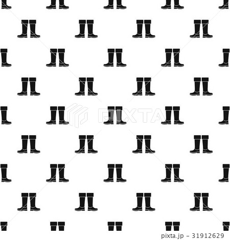 Rubber boots pattern vector 31912629