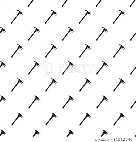 Firefighter axe pattern vector Firefighter axe pattern vector 31912640