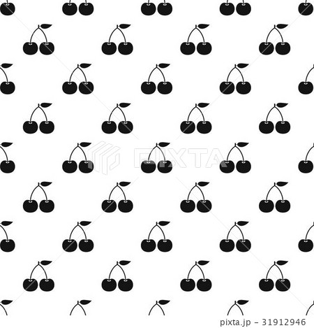 Cherry pattern vector Cherry pattern vector 31912946