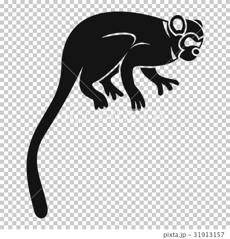 Marmoset monkey icon, simple style Marmoset monkey icon, simple style 31913157