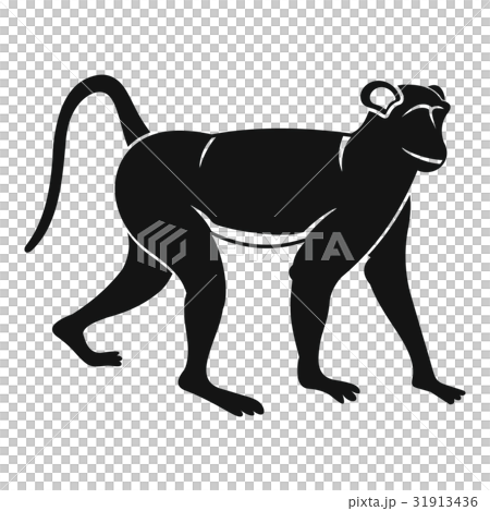 Monkey icon, simple style Monkey icon, simple style 31913436