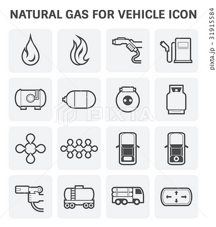 natural gas icon natural gas icon 31915584