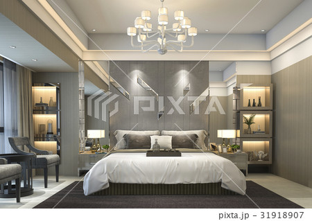 luxury modern bedroom suite in hotel luxury modern bedroom suite in hotel 31918907