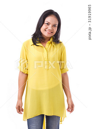 happy, smiling middle aged woman 31919965