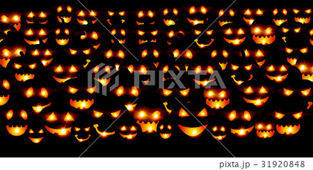 ハロウィン　かぼちゃ　お化け　背景  31920848