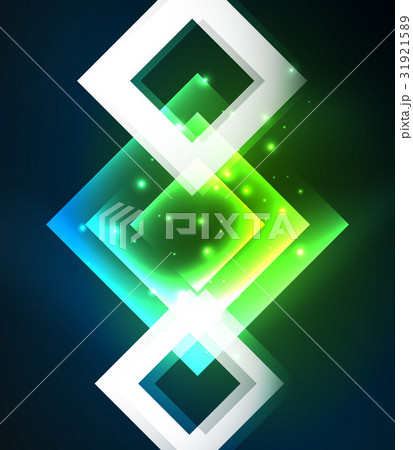 Dark background design with squares and shiny Dark background design with squares and shiny 31921589