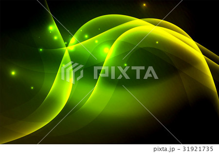 Smoky glowing waves in the dark 31921735