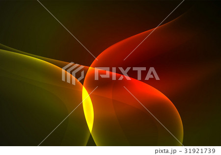 Smoky glowing waves in the dark 31921739