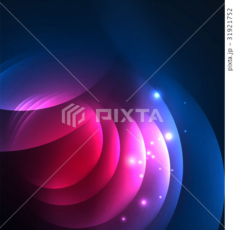 Glowing geometric shapes Glowing geometric shapes 31921752