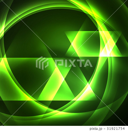 Glowing geometric shapes 31921754