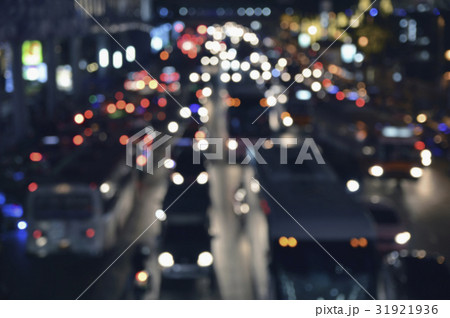 Abstract blur nightlife background Abstract blur nightlife background 31921936