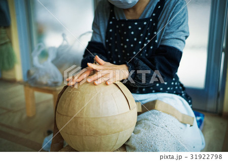 花火職人　玉貼り 31922798