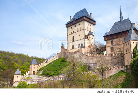 Karlstejn castle, founded 1348 CE by Charles IV 31924840