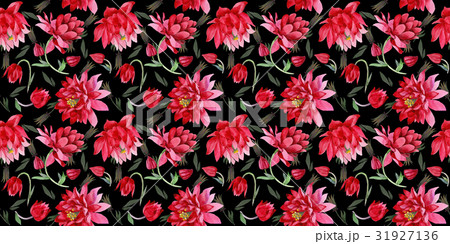 Wildflower Aquilegia flower in a watercolor style 31927136