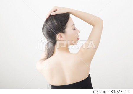 ビューティー 肩 背中 脇 後ろ姿 ビューティー 肩 背中 脇 後ろ姿 31928412