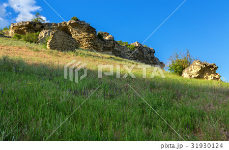 Cave city Bakla in Bakhchysarai Raion, Crimea. 31930124