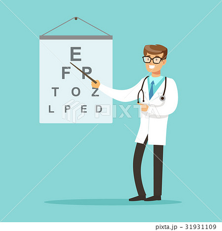 Smiling oculist or ophthalmologist doctor Smiling oculist or ophthalmologist doctor 31931109
