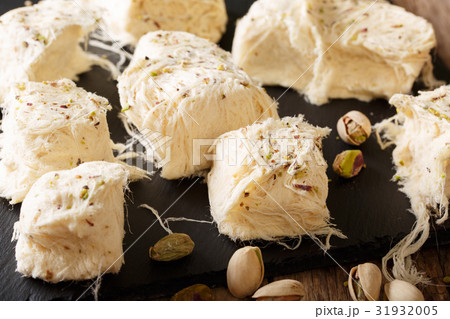 Delicious sweetness fresh dessert pismaniye 31932005