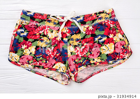 Multicolor floral textile women briefs. 31934914