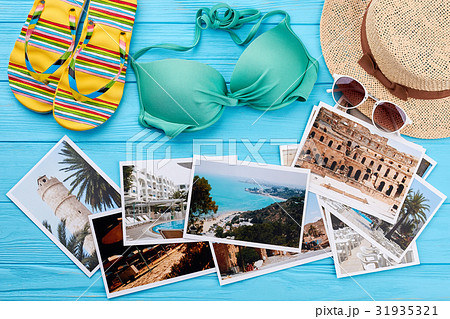 Summer holiday background. Summer holiday background. 31935321