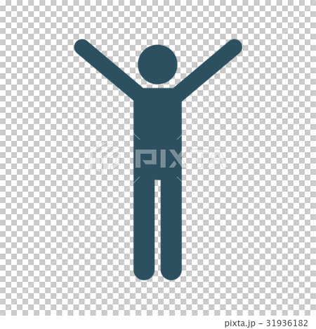 ピクトグラム 人物 5のイラスト素材