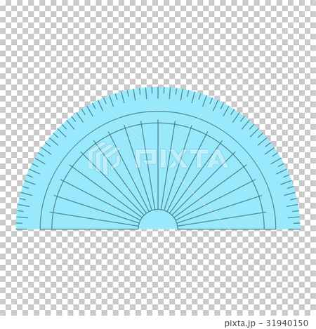 Protractor icon, cartoon style - Stock Illustration [31940150] - PIXTA