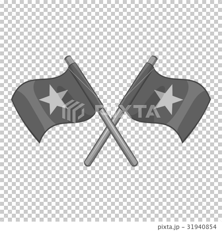 Flag of Vietnam icon monochrome Flag of Vietnam icon monochrome 31940854