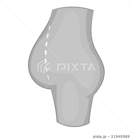 Belly surgery correction icon monochrome Belly surgery correction icon monochrome 31940989