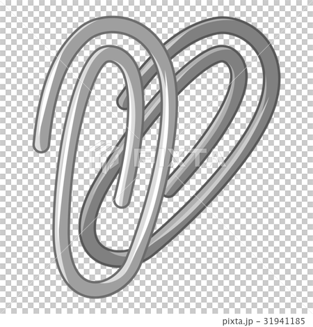Paperclip icon monochrome Paperclip icon monochrome 31941185