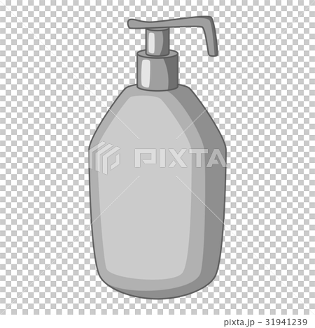 Bottle with liquid soap icon monochrome Bottle with liquid soap icon monochrome 31941239