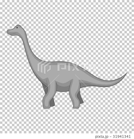 Tyrannosaurus icon monochrome 31941341