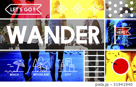 Wander wanderlust travel outdoors graphic 31941940