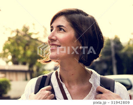 Adult Woman Travel Backpacker Tourist 31942809