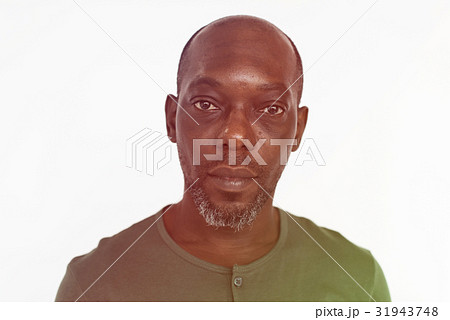 African Male Serious Face Expression Studio Portrait African Male Serious Face Expression Studio Portrait 31943748
