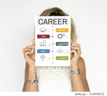 Woman holding network graphic overlay banner Woman holding network graphic overlay banner 31944622