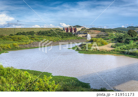 Landscape of Dai Ninh hydroelectric dam, Vietnam. Landscape of Dai Ninh hydroelectric dam, Vietnam. 31951173