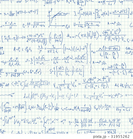 Seamless background of many formulas. Seamless background of many formulas. 31955262