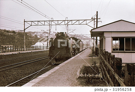 昭和43年　東北本線C60蒸気機関車　岩手県 31956258