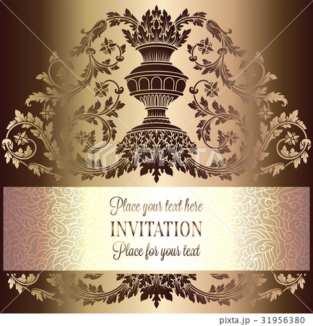 Victorian rich background with antique, luxury Victorian rich background with antique, luxury 31956380