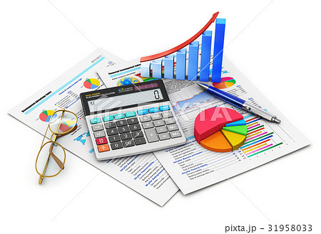 Finance And Accounting Conceptのイラスト素材