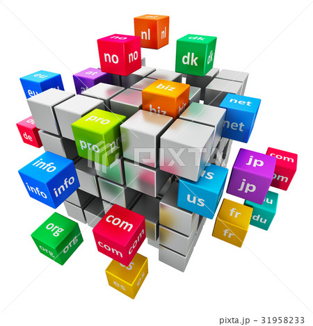 Internet and domain names concept 31958233