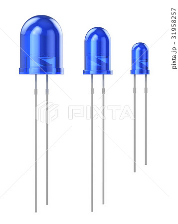 Set of blue LEDs 31958257
