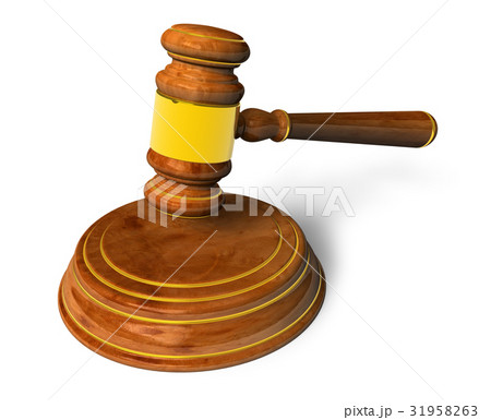 Wooden gavel 31958263