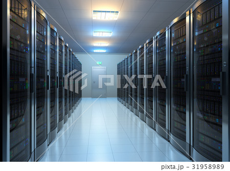 Server room interior Server room interior 31958989