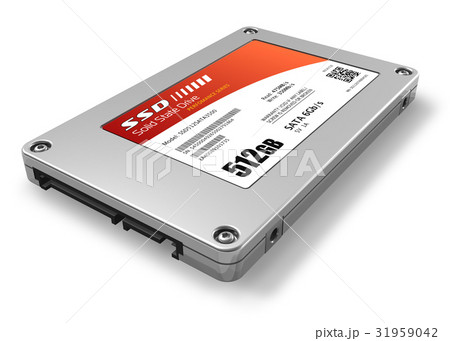 512gb Solid State Drive Ssd のイラスト素材