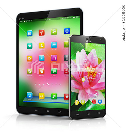 Tablet computer and smartphone 31959056