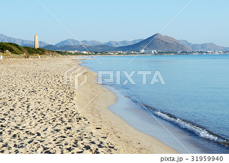 The beach in Playa de Muro, Mallorca, Spain 31959940