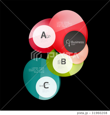 Geometrical abstract infographics banner template 31960208