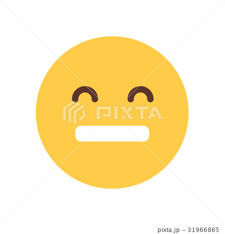 Yellow Cartoon Face Sad Upset Emoji People Emotion 31966865